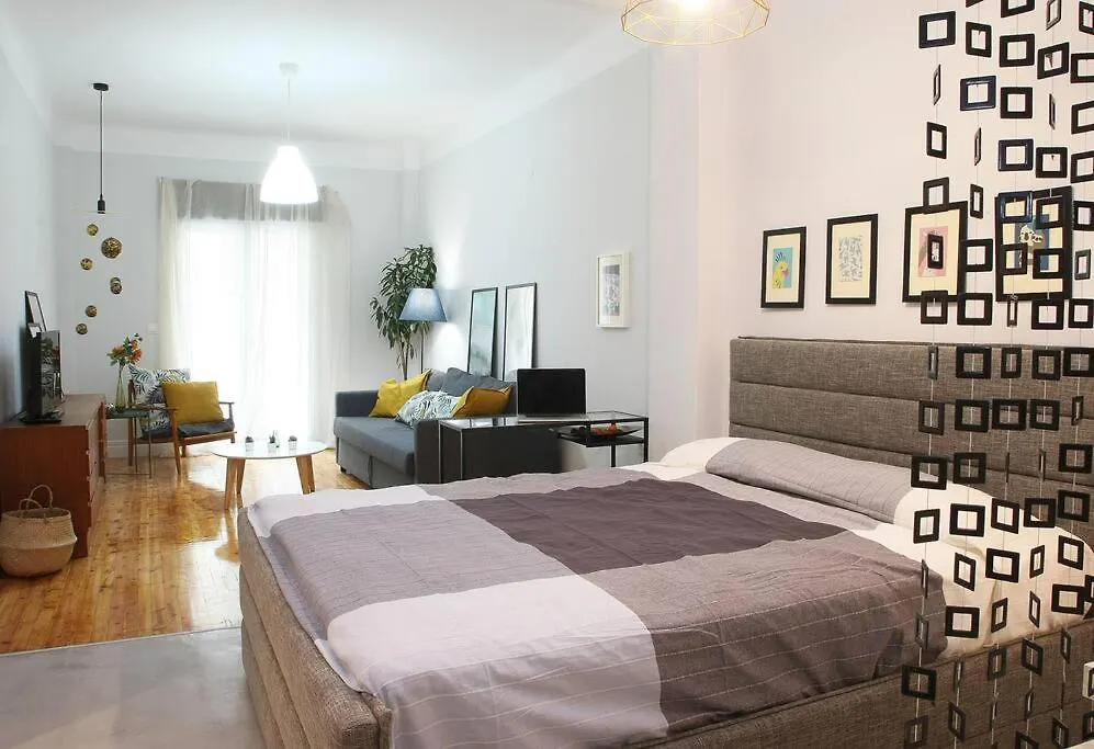 Appartement Nat'S Place Friends & Family Thessaloniki Next To Metro Griekenland